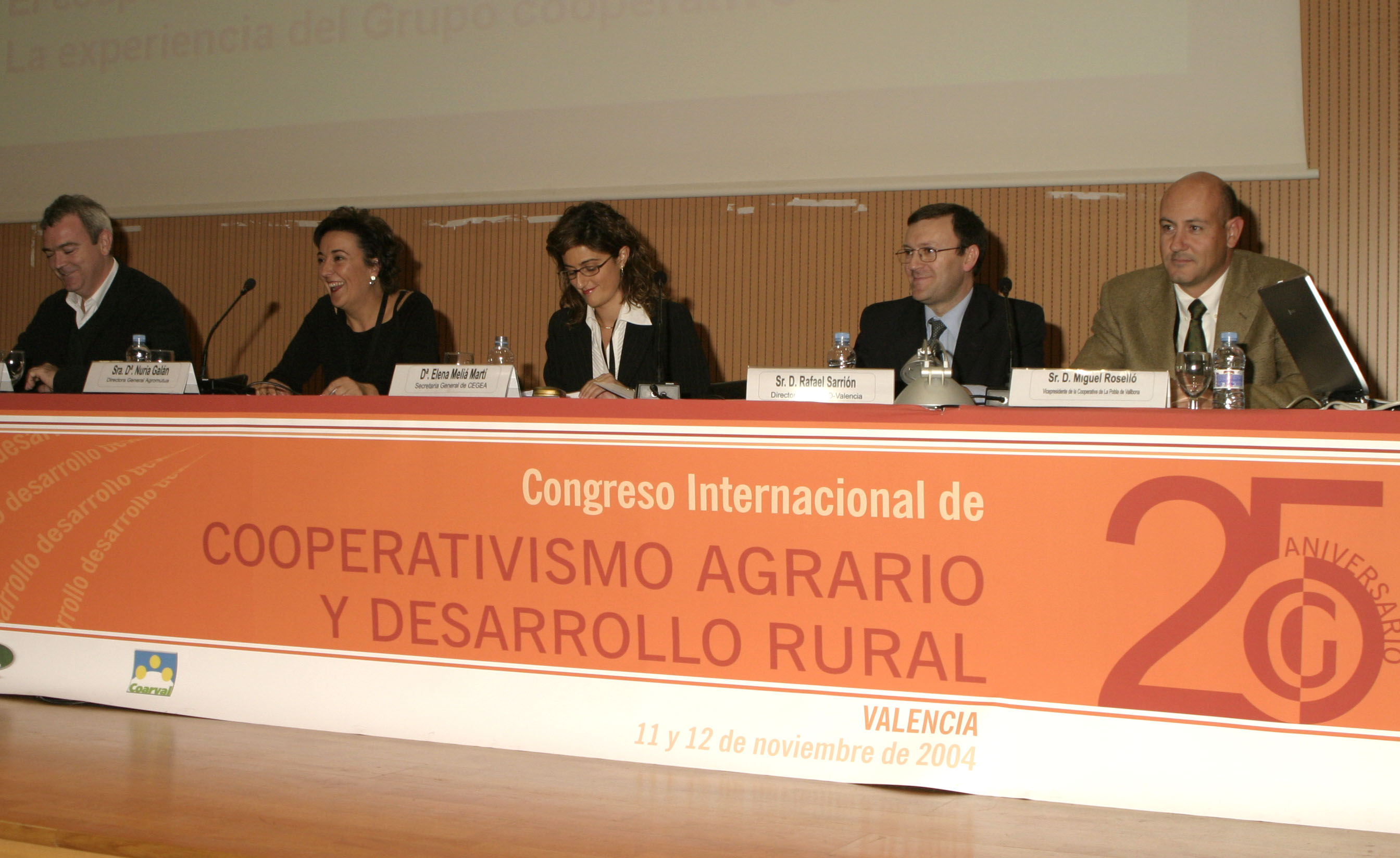 Congreso de Cooperativismo Agrario y Desarrollo Rural. 25 aniv. CEGEA (2004 Centro de Congreso de Cooperativismo Agrario y Desarrollo Rural. 25 aniv. CEGEA (2004 Centro de
